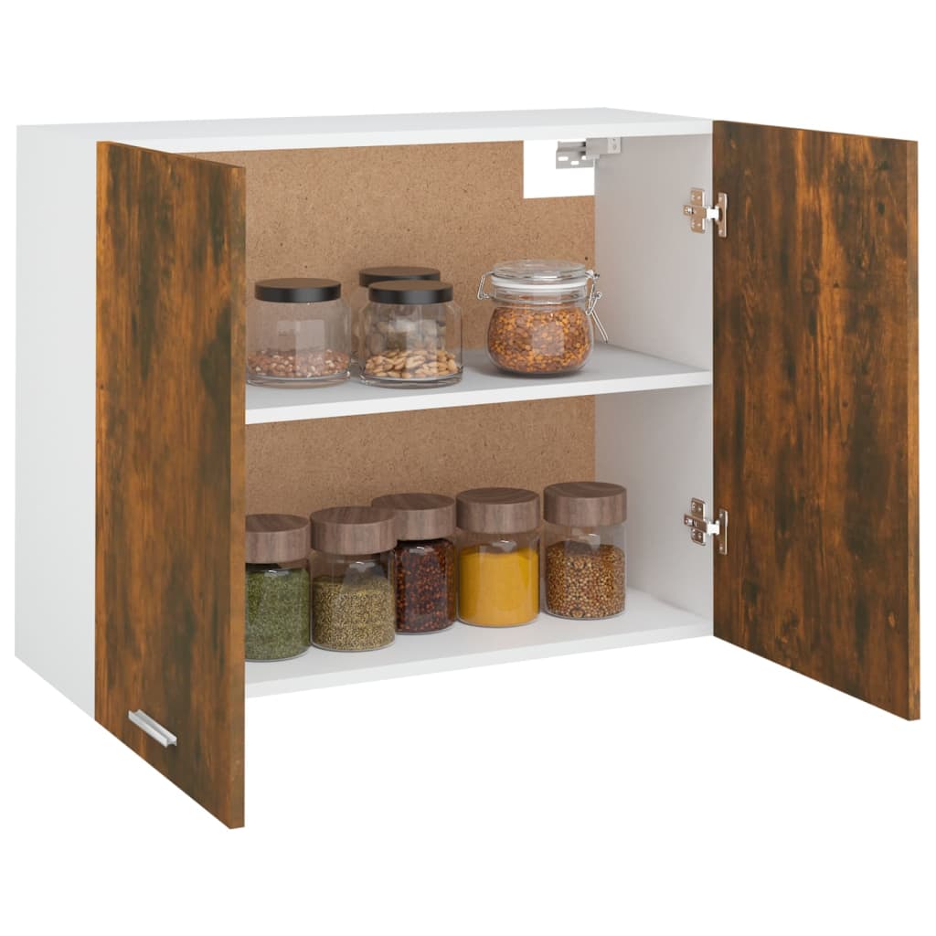 Hängeschrank Lyon Räuchereiche 80x31x60 cm Holzwerkstoff - Premium Küchenschränke  - Just €78.78! Shop now at homesales4u