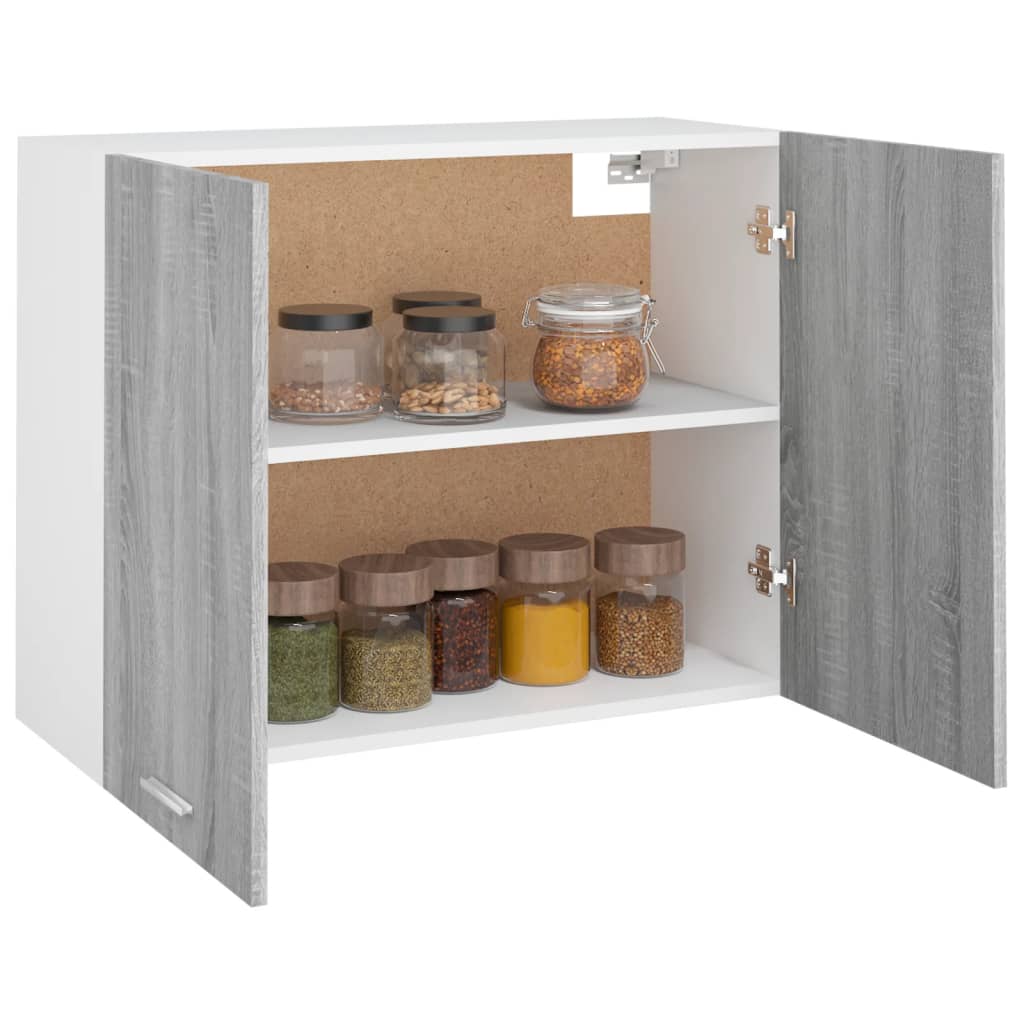 Hängeschrank Lyon Grau Sonoma 80x31x60 cm Holzwerkstoff - Premium Küchenschränke  - Just €87.12! Shop now at homesales4u