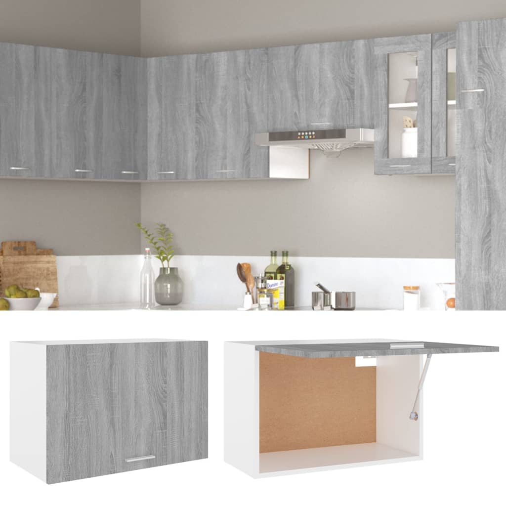 Hängeschrank Lyon Grau Sonoma 60x31x40 cm Holzwerkstoff - Premium Küchenschränke  - Just €65.53! Shop now at homesales4u
