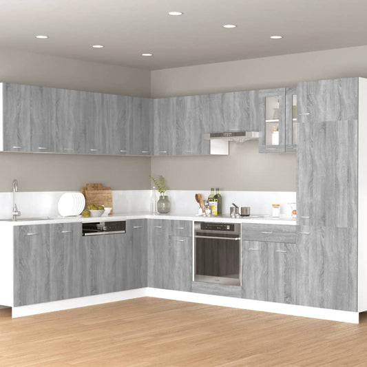 Hängeschrank Lyon Grau Sonoma 60x31x40 cm Holzwerkstoff - Premium Küchenschränke  - Just €65.53! Shop now at homesales4u