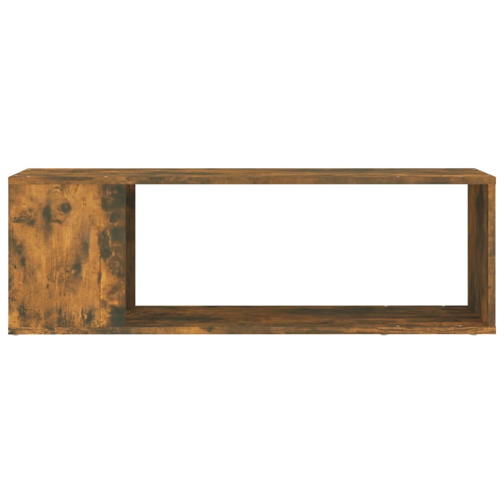 TV-Schrank Räuchereiche 100x24x32 cm Holzwerkstoff - Premium Bücherregale & Bücherschränke  - Just €38.70! Shop now at homesales4u
