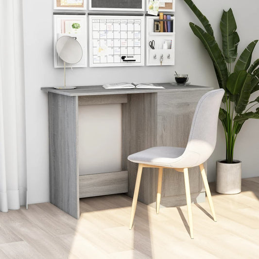 Schreibtisch Grau Sonoma 100x50x76 cm Holzwerkstoff - Premium Schreibtische  - Just €102.21! Shop now at homesales4u