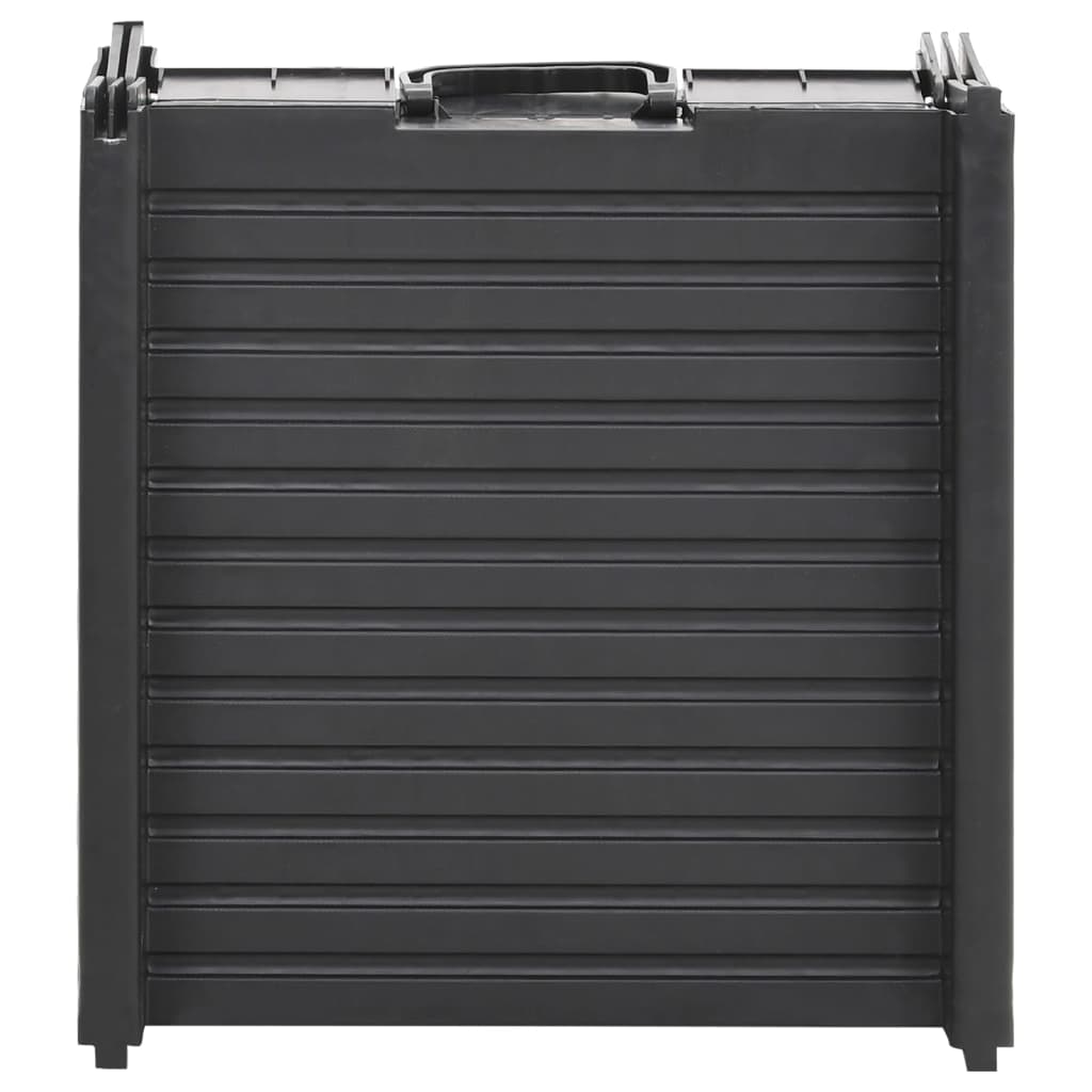 Hunderampe Klappbar Schwarz 153x40x12,5 cm Kunststoff - Premium Treppen & Rampen für Haustiere  - Just €76.34! Shop now at homesales4u
