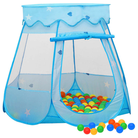 Kinder-Spielzelt mit 250 Bällen Blau 102x102x82 cm - Premium Spielzelte & -tunnel  - Just €65.57! Shop now at homesales4u