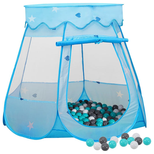 Kinder-Spielzelt mit 250 Bällen Blau 102x102x82 cm - Premium Spielzelte & -tunnel  - Just €63.49! Shop now at homesales4u
