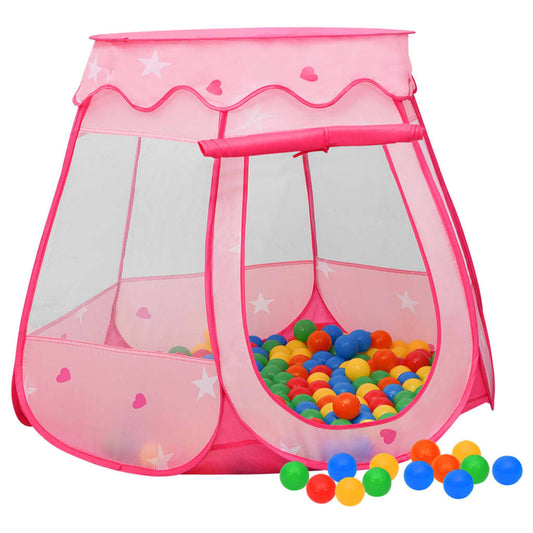 Kinder-Spielzelt mit 250 Bällen Rosa 102x102x82 cm - Premium Spielzelte & -tunnel  - Just €72.90! Shop now at homesales4u