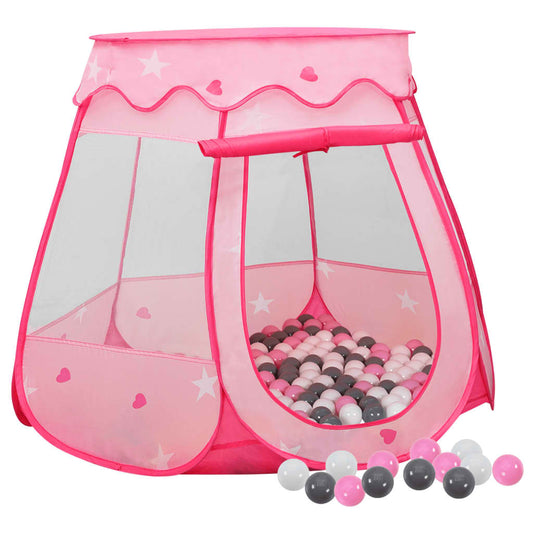 Kinder-Spielzelt mit 250 Bällen Rosa 102x102x82 cm - Premium Spielzelte & -tunnel  - Just €74.15! Shop now at homesales4u