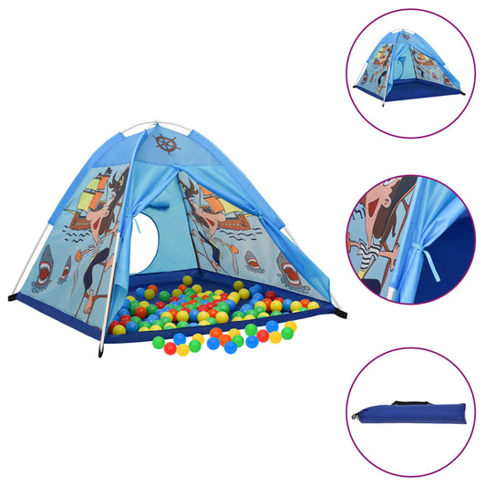 Spielzelt mit 250 Bällen Blau 120x120x90 cm - Premium Spielzelte & -tunnel  - Just €75.81! Shop now at homesales4u