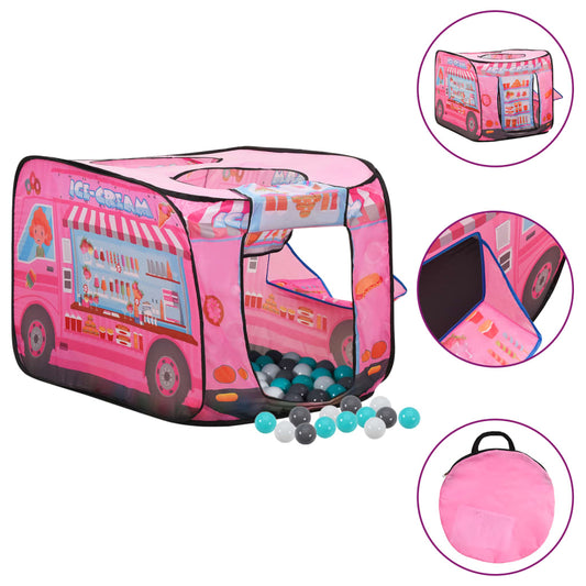 Kinder-Spielzelt mit 250 Bällen Rosa 70x112x70 cm - Premium Spielzelte & -tunnel  - Just €82.03! Shop now at homesales4u