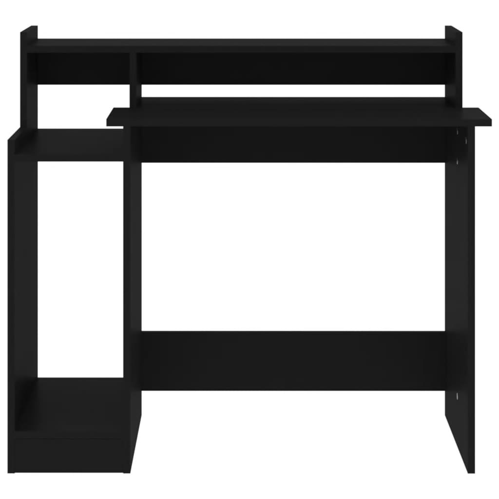 Schreibtisch mit LEDs Schwarz 97x45x90 cm Holzwerkstoff - Premium Schreibtische  - Just €87.71! Shop now at homesales4u