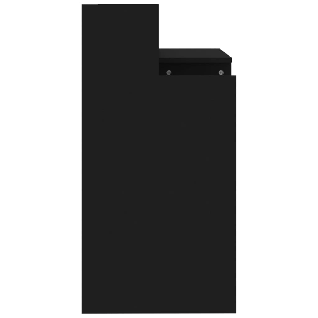 Schreibtisch mit LEDs Schwarz 97x45x90 cm Holzwerkstoff - Premium Schreibtische  - Just €87.71! Shop now at homesales4u