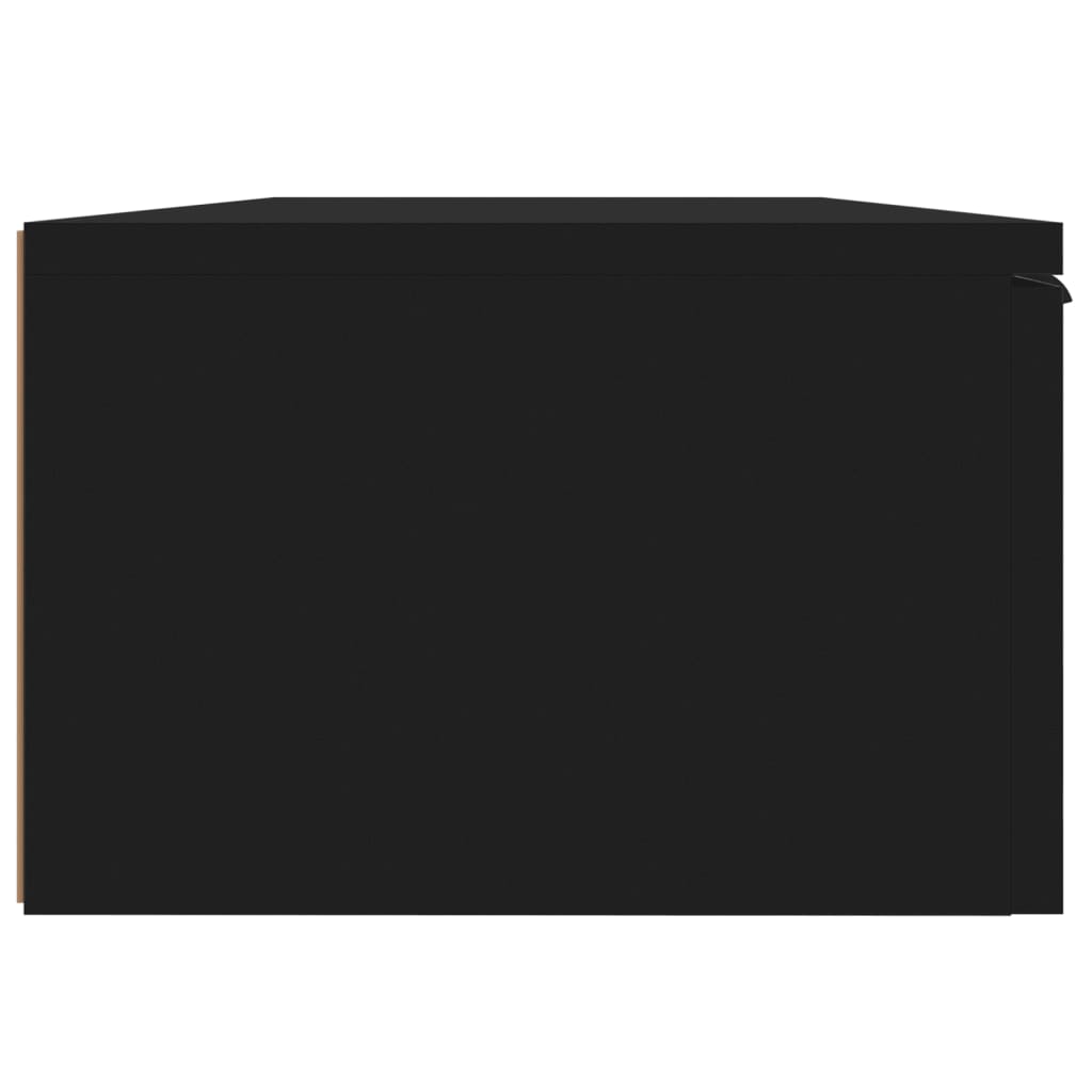 Wandschrank Schwarz 68x30x20 cm Holzwerkstoff - Premium Schränke  - Just €80.84! Shop now at homesales4u