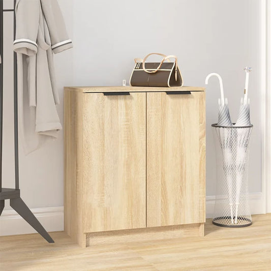 Schuhschrank Sonoma-Eiche 59x35x70 cm Holzwerkstoff - Premium Schränke  - Just €98.78! Shop now at homesales4u