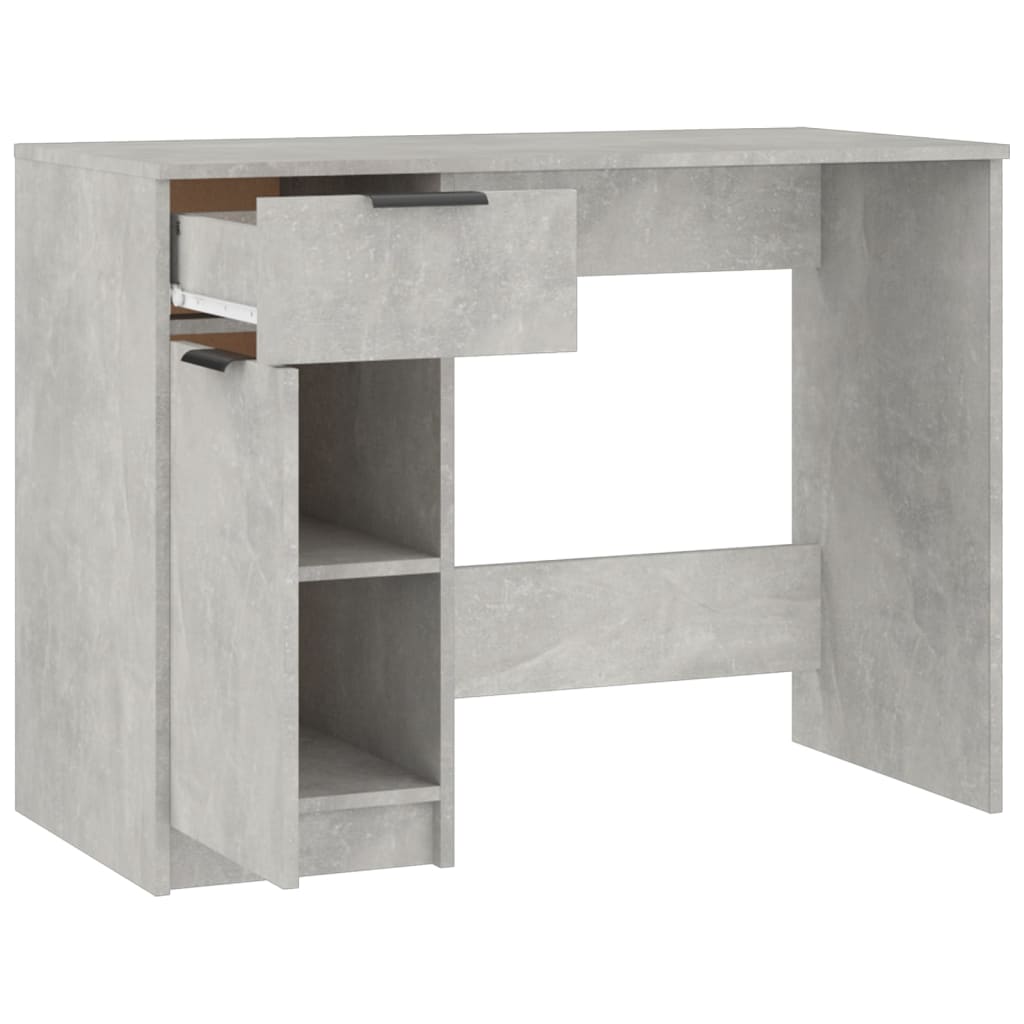 Schreibtisch Betongrau 100x50x75 cm Holzwerkstoff - Premium Schreibtische  - Just €106.41! Shop now at homesales4u