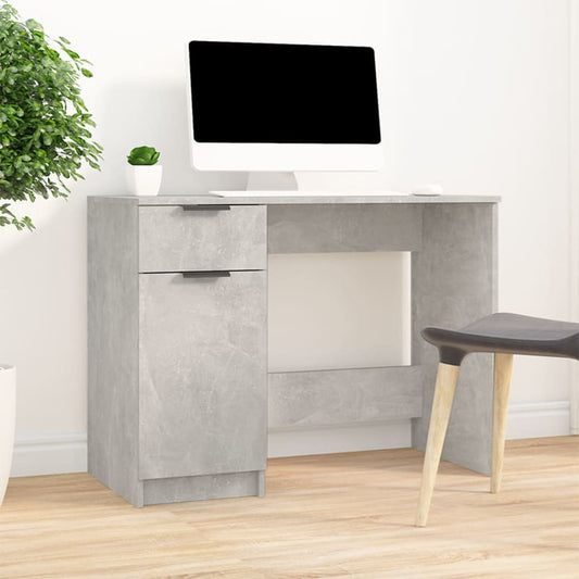 Schreibtisch Betongrau 100x50x75 cm Holzwerkstoff - Premium Schreibtische  - Just €106.41! Shop now at homesales4u