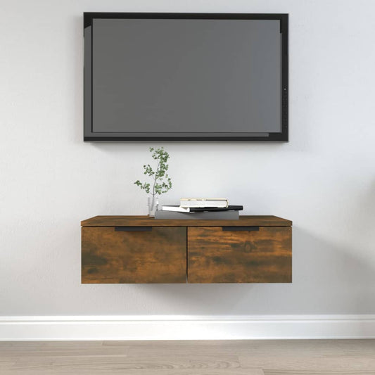 Wandschrank Räuchereiche 68x30x20 cm Holzwerkstoff - Premium Schränke  - Just €60.64! Shop now at homesales4u
