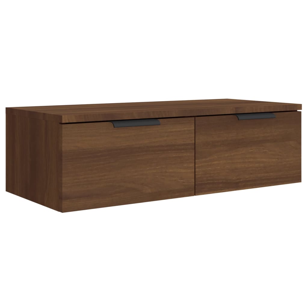Wandschrank Braun Eichen-Optik 68x30x20 cm Holzwerkstoff - Premium Schränke  - Just €87.04! Shop now at homesales4u