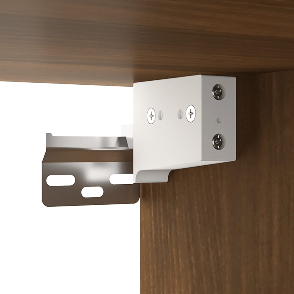 Wandschrank Braun Eichen-Optik 68x30x20 cm Holzwerkstoff - Premium Schränke  - Just €87.04! Shop now at homesales4u