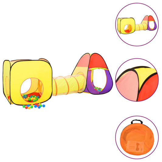 Spielzelt für Kinder Mehrfarbig 255x80x100 cm - Premium Spielzelte & -tunnel  - Just €41.61! Shop now at homesales4u
