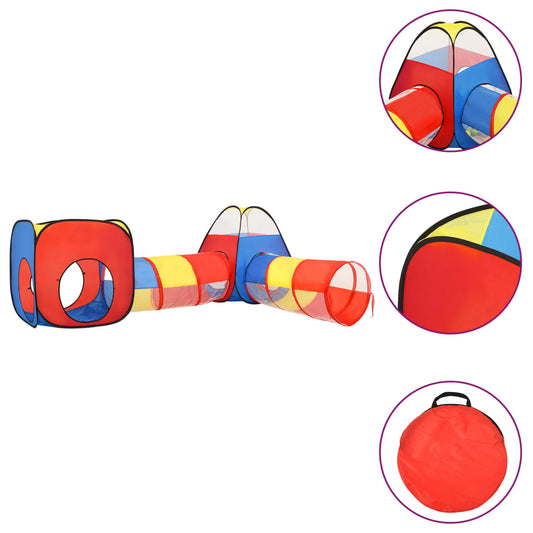 Kinder-Spielzelt Mehrfarbig 190x264x90 cm - Premium Spielzelte & -tunnel  - Just €65.08! Shop now at homesales4u