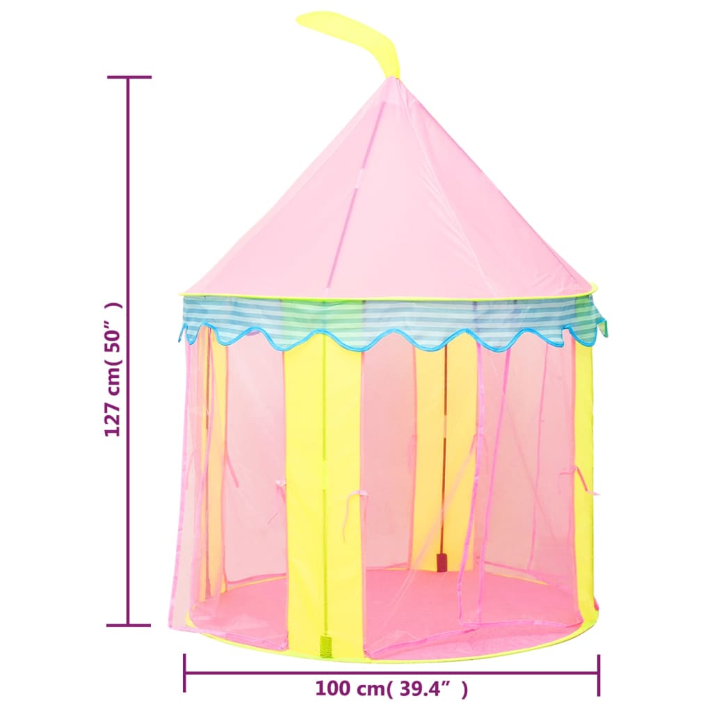 Spielzelt für Kinder Rosa 100x100x127 cm - Premium Spielzelte & -tunnel  - Just €52.26! Shop now at homesales4u