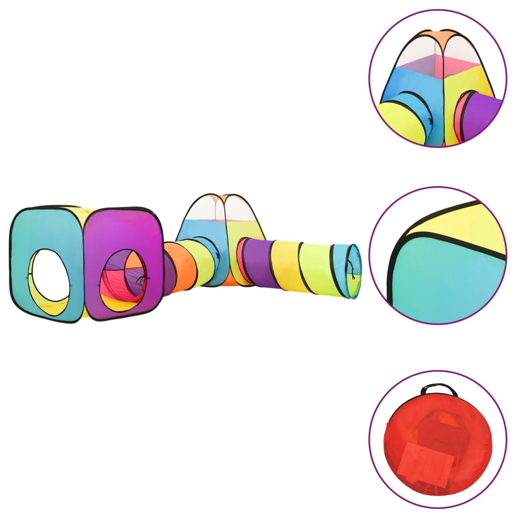 Kinder-Spielzelt Mehrfarbig 190x264x90 cm - Premium Spielzelte & -tunnel  - Just €67.29! Shop now at homesales4u