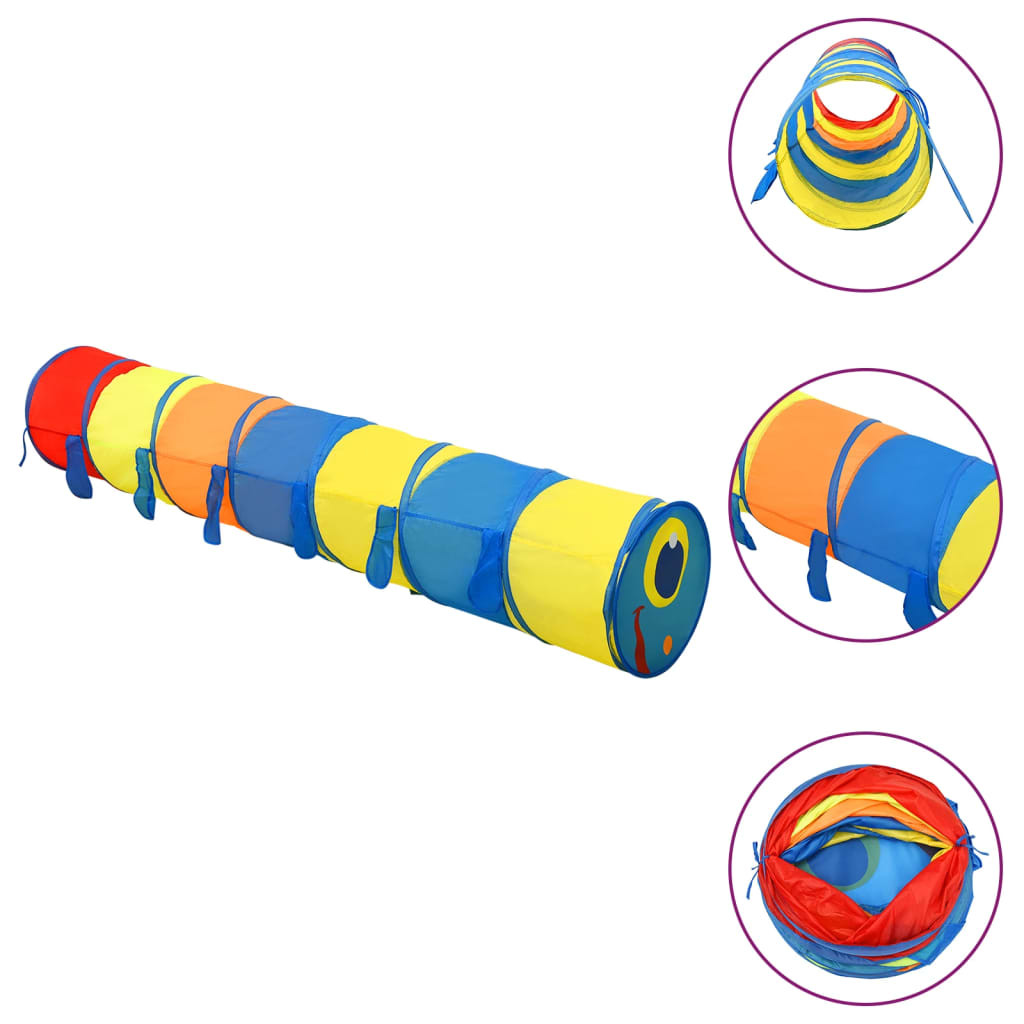 Spieltunnel für Kinder Mehrfarbig 245 cm Polyester - Premium Spielzelte & -tunnel  - Just €57.73! Shop now at homesales4u