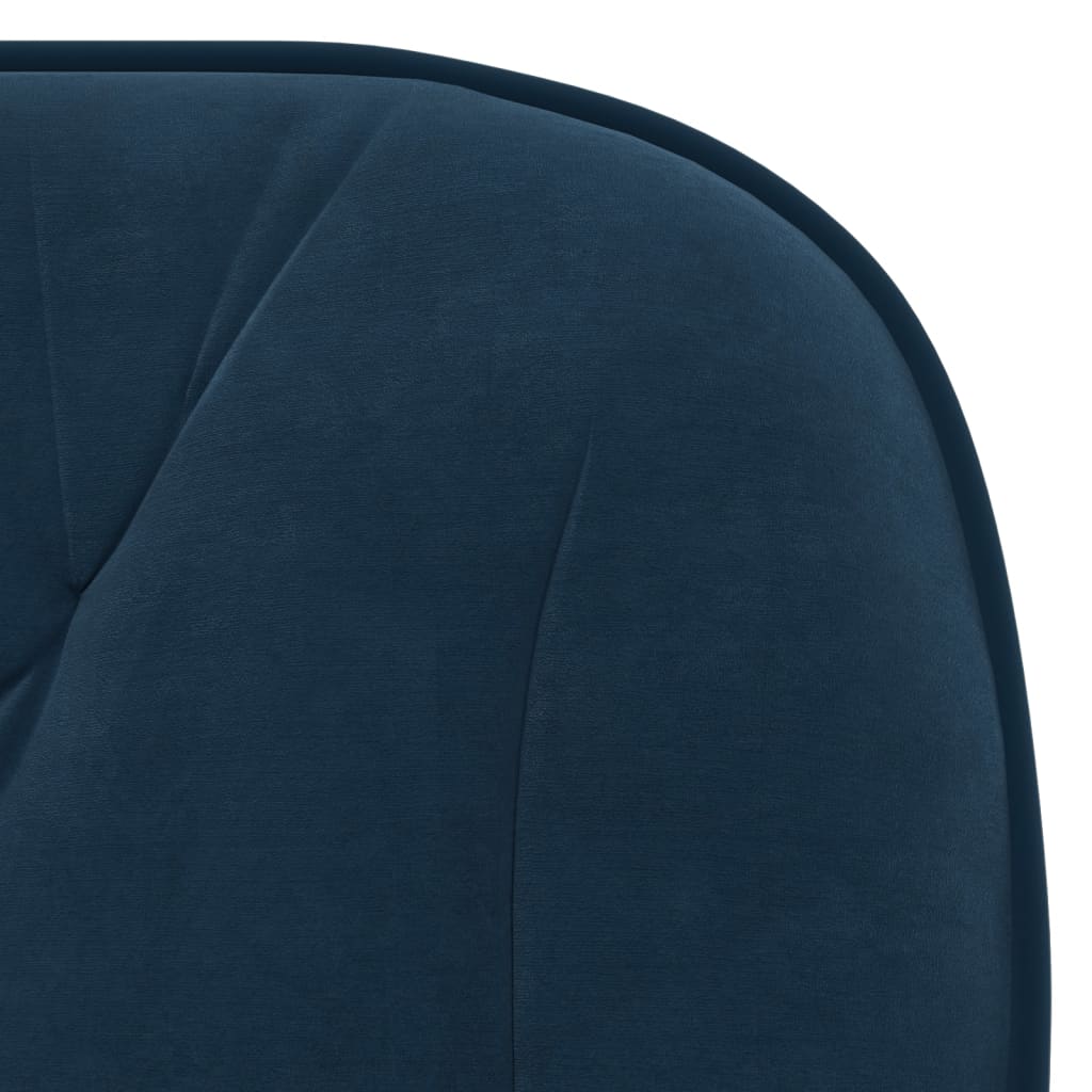 Bürostuhl Drehbar Blau Samt - Premium Bürostühle  - Just €115.97! Shop now at homesales4u