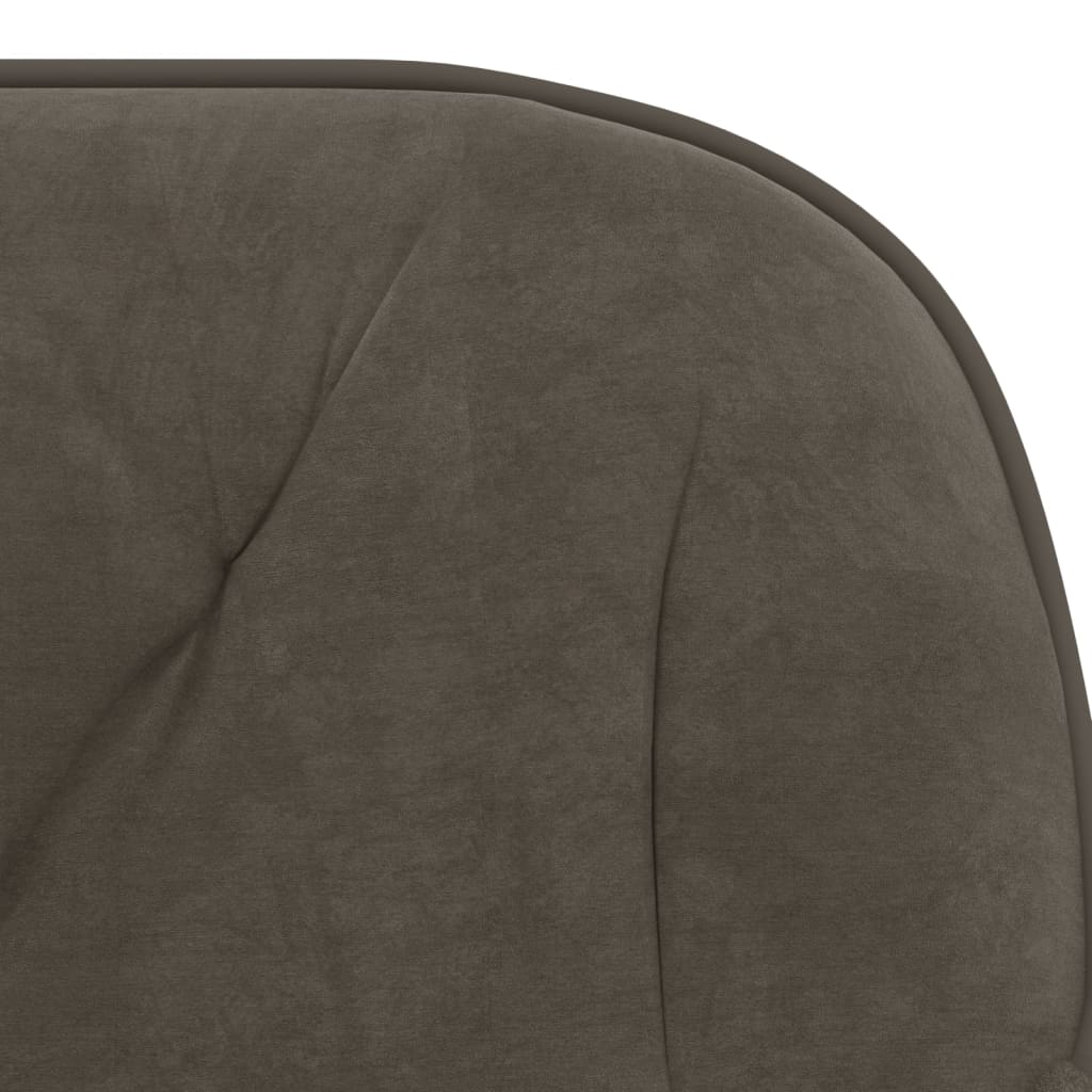 Bürostuhl Drehbar Dunkelgrau Samt - Premium Bürostühle  - Just €105.59! Shop now at homesales4u