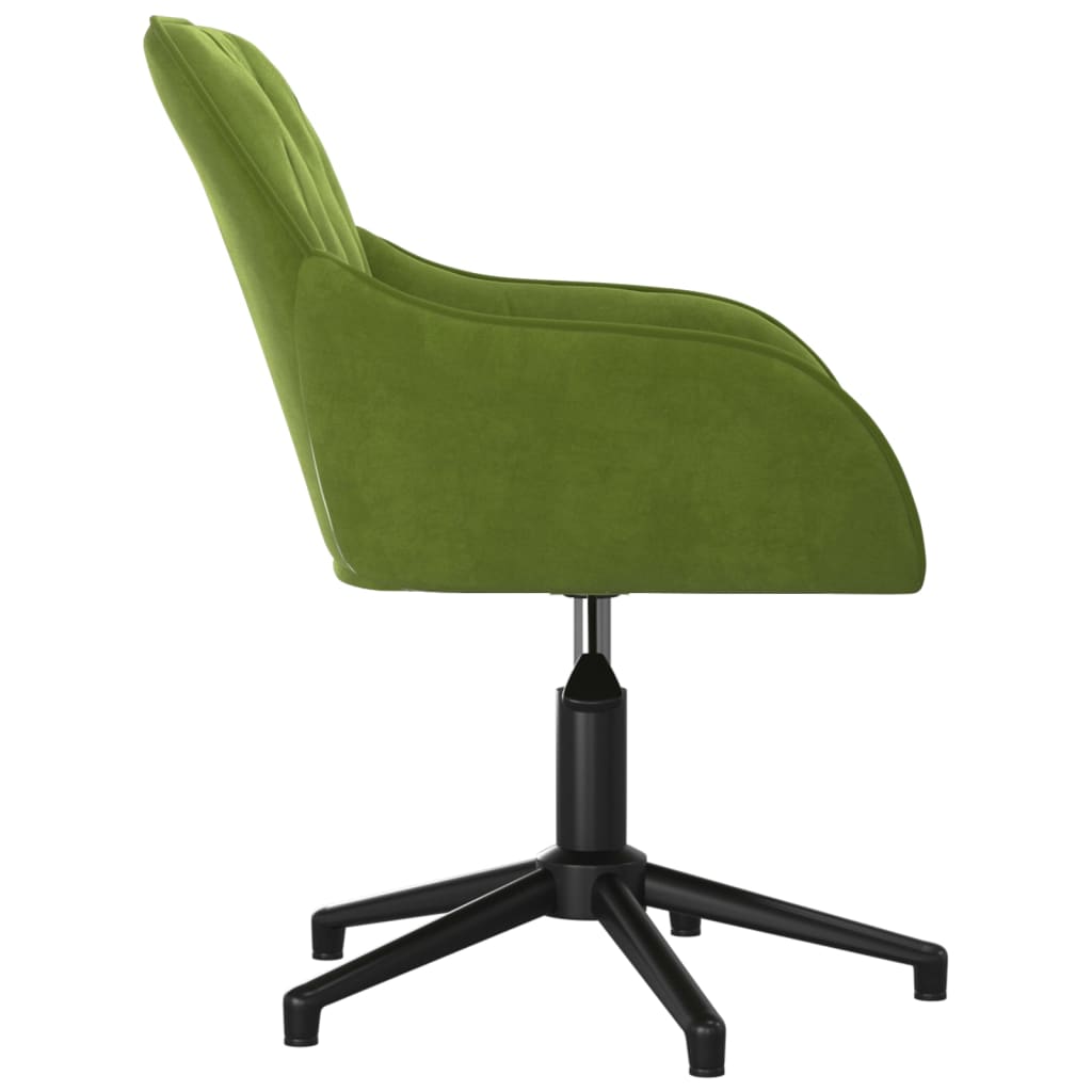 Bürostuhl Drehbar Hellgrün Samt - Premium Bürostühle  - Just €114.78! Shop now at homesales4u