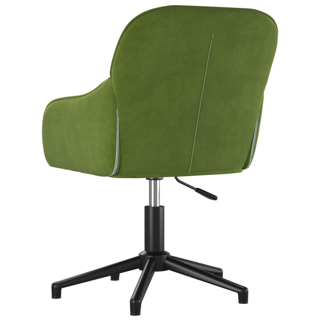 Bürostuhl Drehbar Hellgrün Samt - Premium Bürostühle  - Just €114.78! Shop now at homesales4u