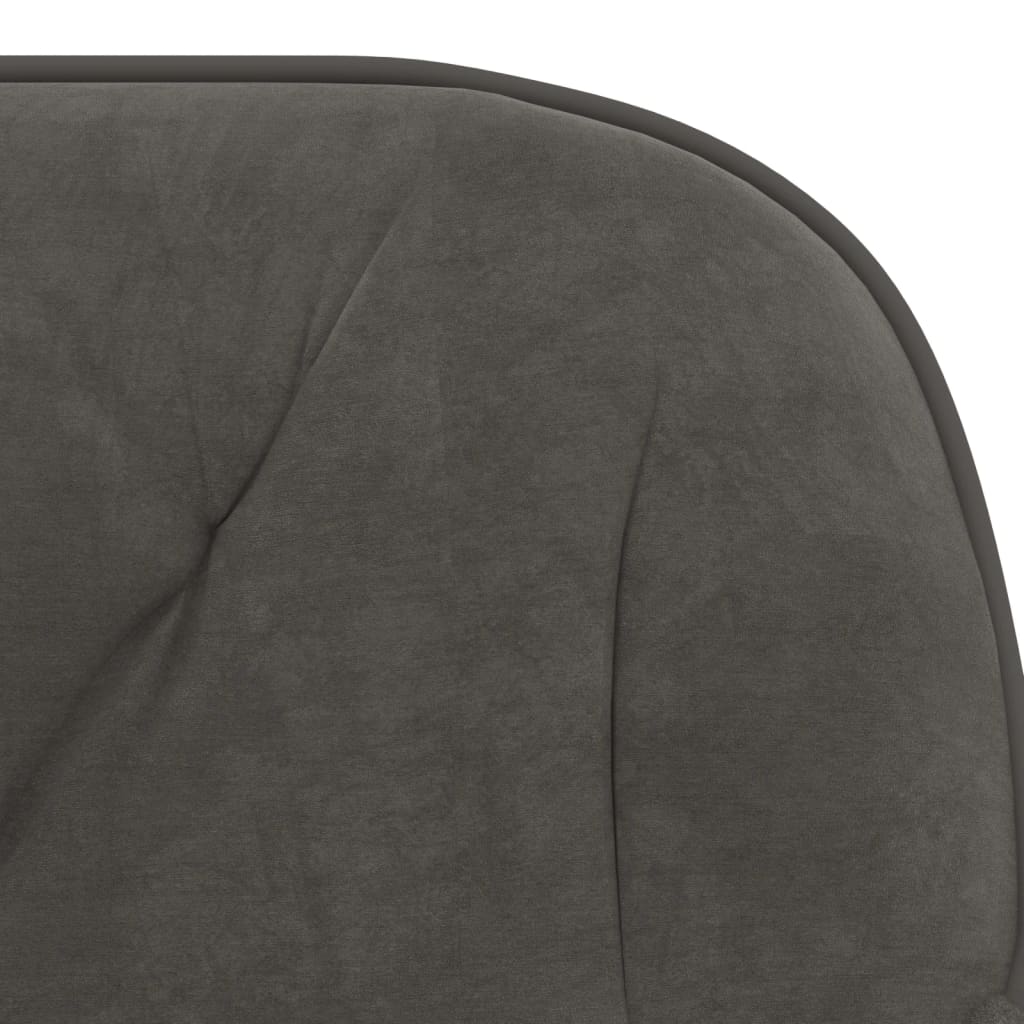 Bürostuhl Drehbar Dunkelgrau Samt - Premium Bürostühle  - Just €108.05! Shop now at homesales4u