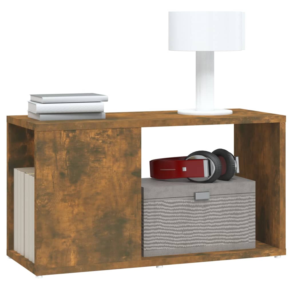 TV-Schrank Räuchereiche 60x24x32 cm Holzwerkstoff - Premium Bücherregale & Bücherschränke  - Just €28.72! Shop now at homesales4u