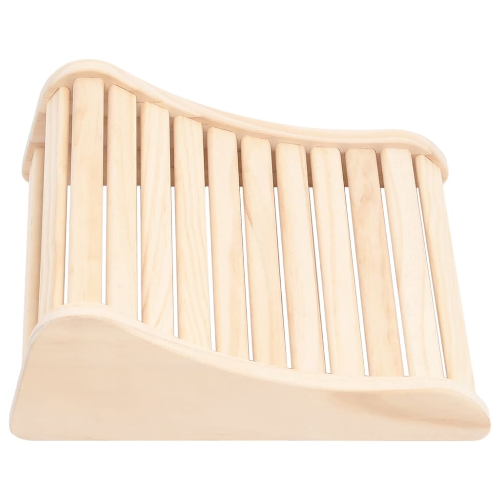 Sauna-Kopfstütze Massivholz Kiefer - Premium Sauna-Zubehör  - Just €51.15! Shop now at homesales4u
