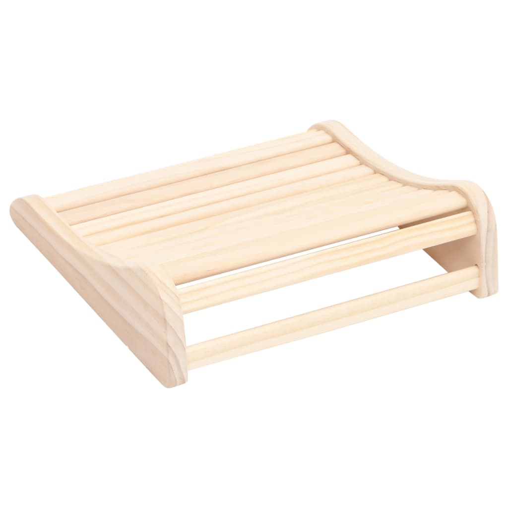 Sauna-Kopfstütze Massivholz Kiefer - Premium Sauna-Zubehör  - Just €51.15! Shop now at homesales4u