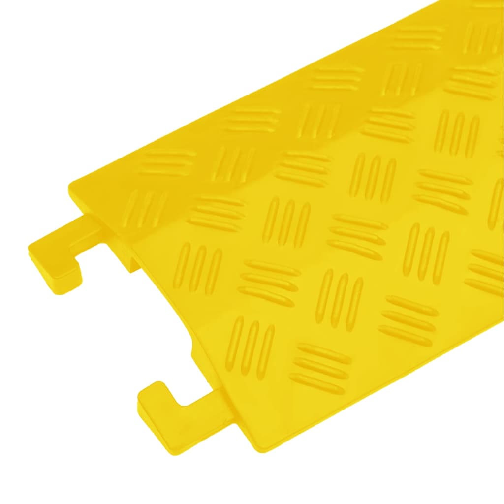 Kabelbrücken 2 Stk. 98,5 cm Gelb - Premium Verkehrsschilder  - Just €33.43! Shop now at homesales4u