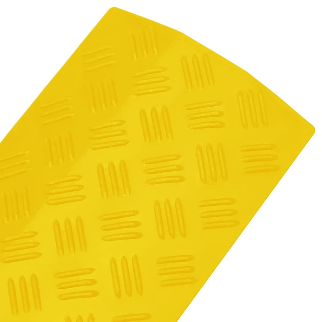 Kabelbrücken 2 Stk. 98,5 cm Gelb - Premium Verkehrsschilder  - Just €33.43! Shop now at homesales4u