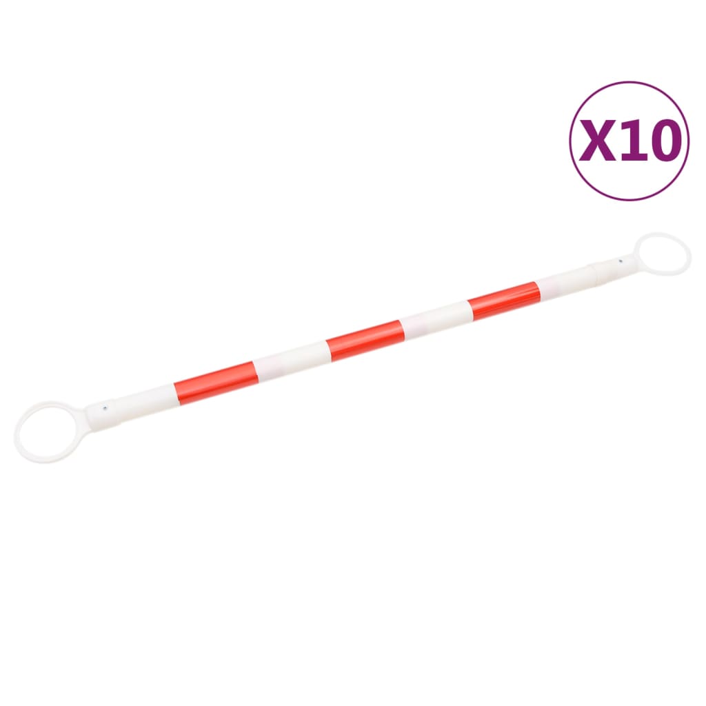 Teleskopstangen für Leitkegel 10 Stk. ABS 116-197 cm - Premium Verkehrsschilder  - Just €67.33! Shop now at homesales4u