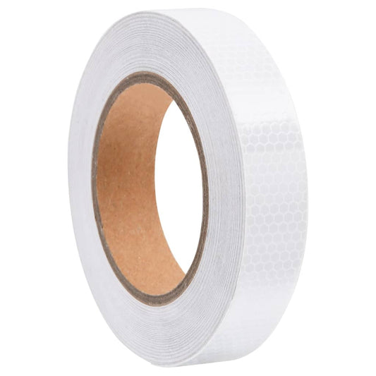 Reflektorband Weiß 2,5 cmx20 m PVC - Premium Verkehrsschilder  - Just €17.51! Shop now at homesales4u