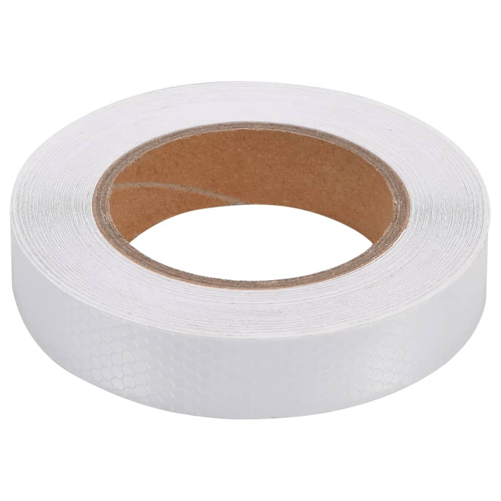 Reflektorband Weiß 2,5 cmx20 m PVC - Premium Verkehrsschilder  - Just €17.51! Shop now at homesales4u