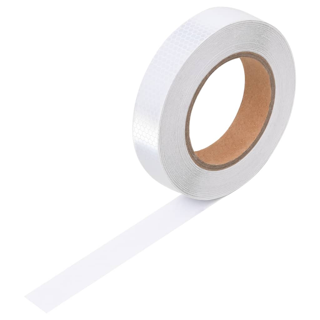 Reflektorband Weiß 2,5 cmx20 m PVC - Premium Verkehrsschilder  - Just €17.51! Shop now at homesales4u
