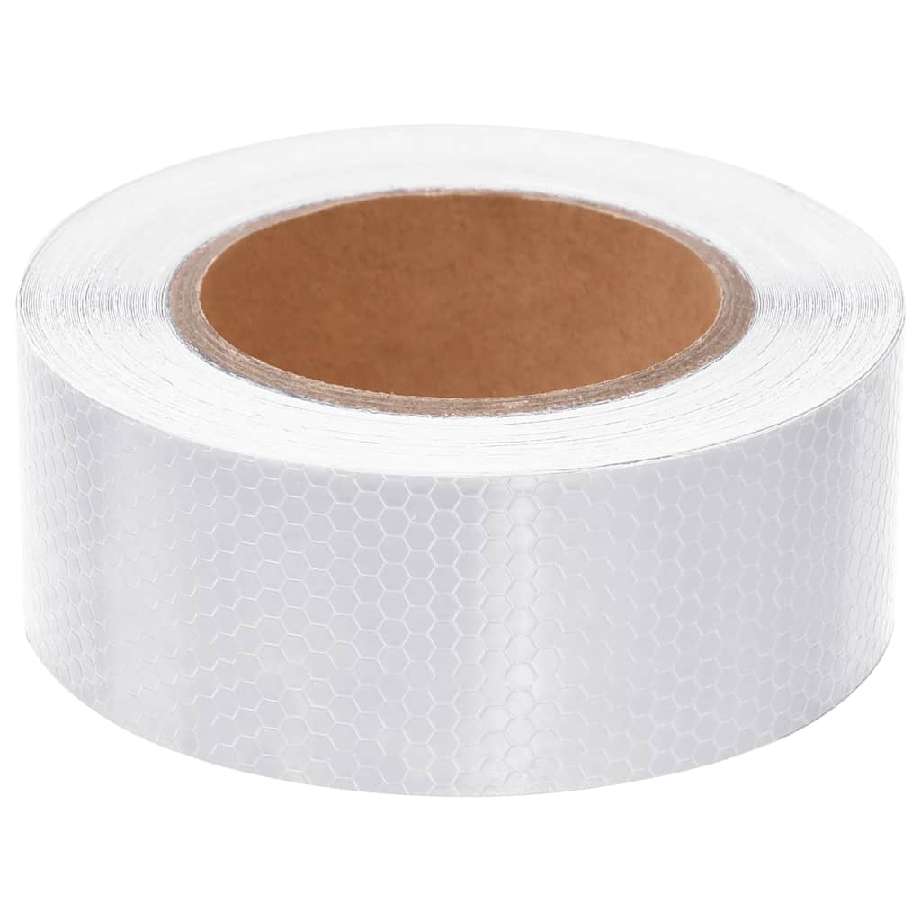Reflektorband Weiß 5 cmx20 m PVC - Premium Verkehrsschilder  - Just €21.19! Shop now at homesales4u