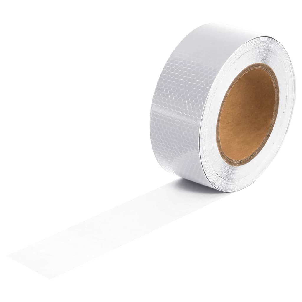 Reflektorband Weiß 5 cmx20 m PVC - Premium Verkehrsschilder  - Just €21.19! Shop now at homesales4u