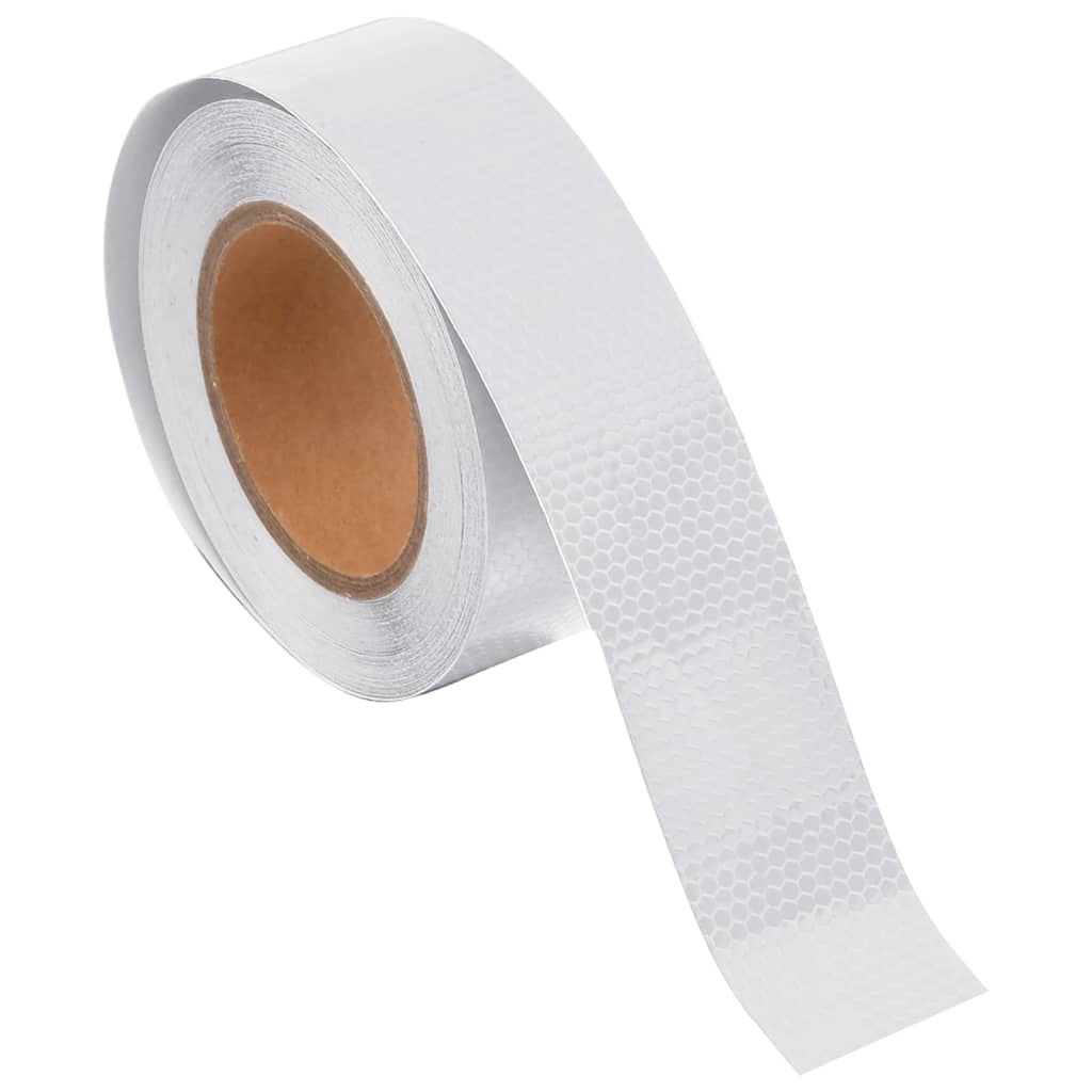 Reflektorband Weiß 5 cmx20 m PVC - Premium Verkehrsschilder  - Just €21.19! Shop now at homesales4u