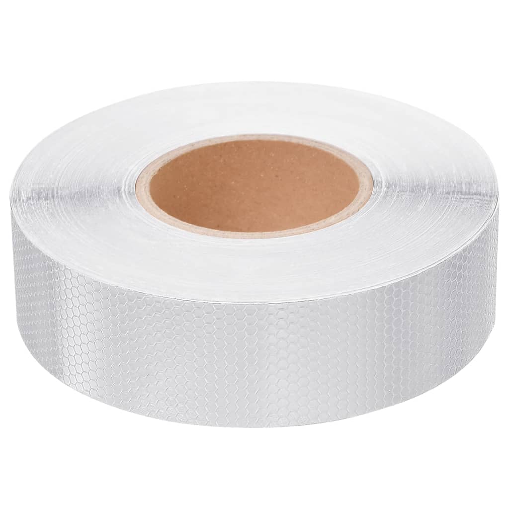 Reflektorband Weiß 5 cmx50 m PVC - Premium Verkehrsschilder  - Just €36.12! Shop now at homesales4u