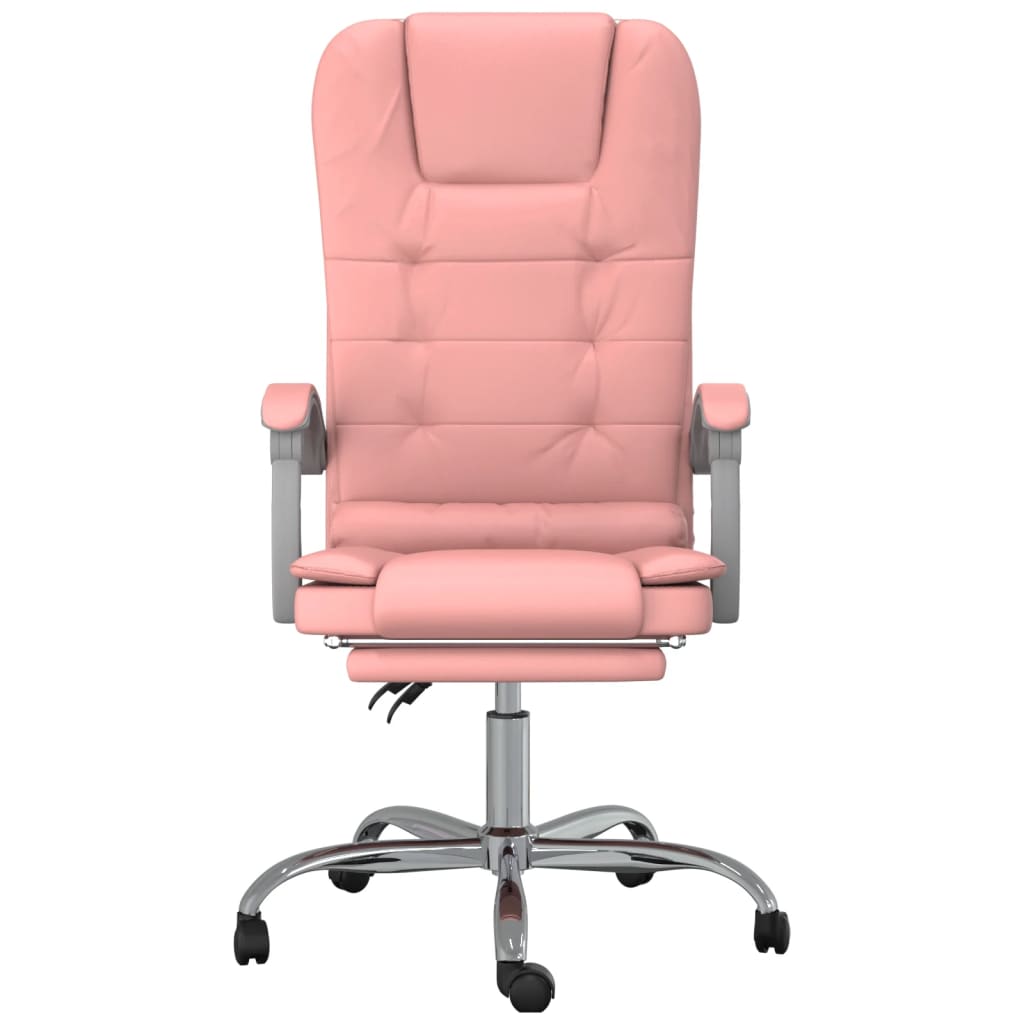 Bürostuhl mit Massagefunktion Rosa Kunstleder - Premium Bürostühle  - Just €147.58! Shop now at homesales4u