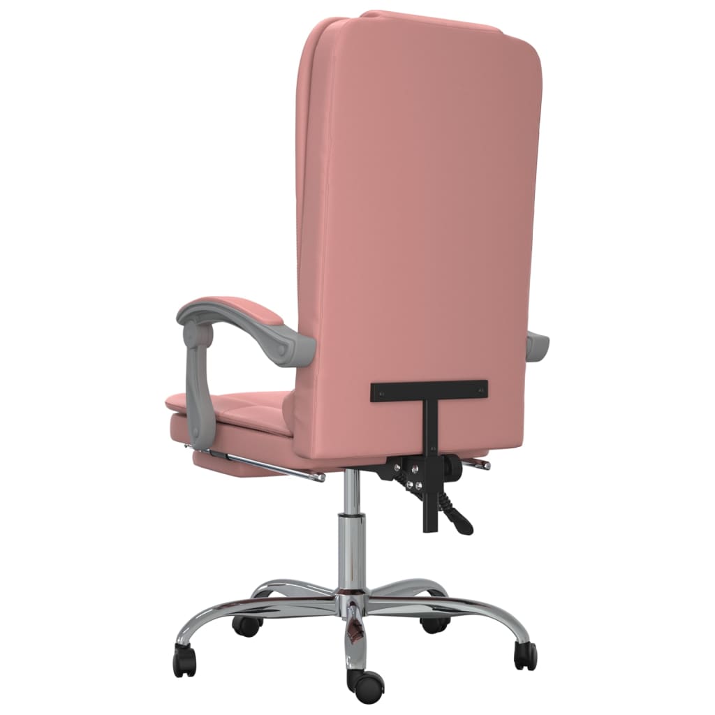Bürostuhl mit Massagefunktion Rosa Kunstleder - Premium Bürostühle  - Just €147.58! Shop now at homesales4u
