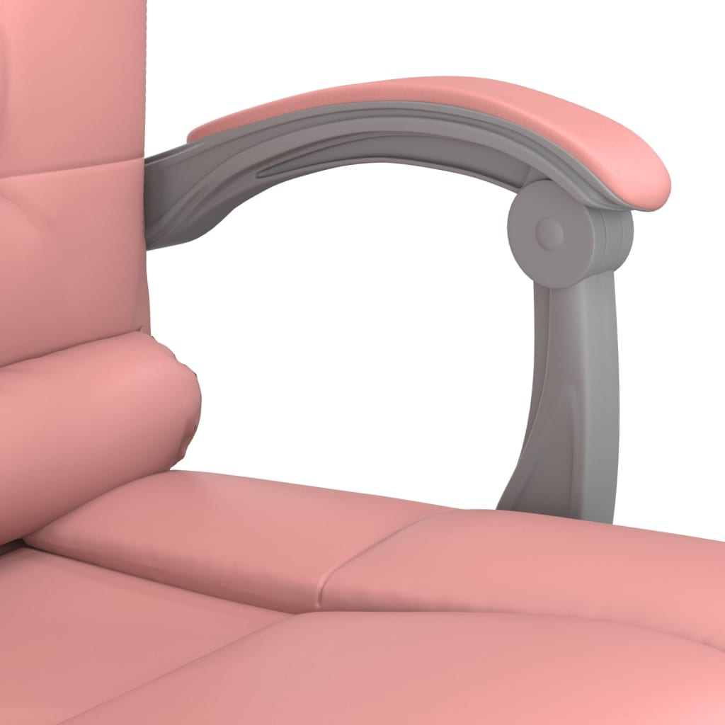 Bürostuhl mit Massagefunktion Rosa Kunstleder - Premium Bürostühle  - Just €147.58! Shop now at homesales4u