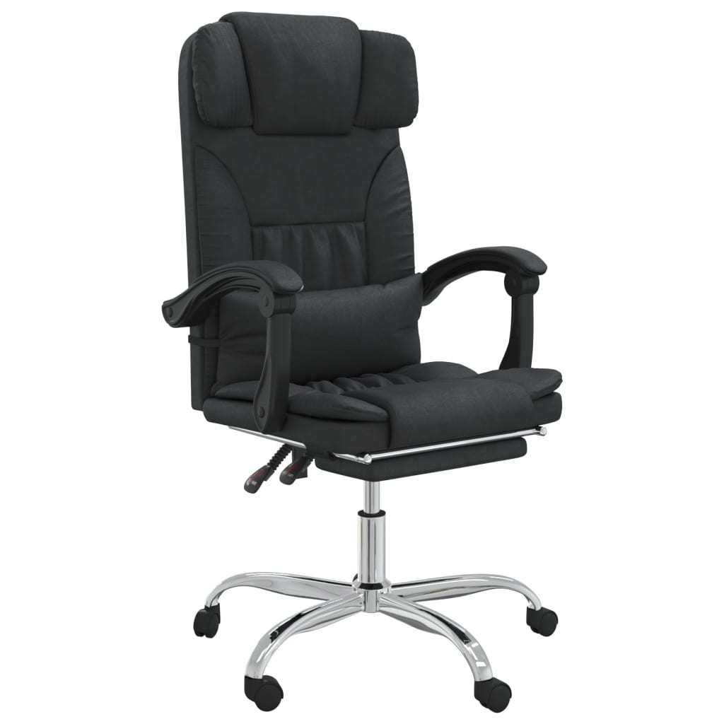 Bürostuhl mit Massagefunktion Schwarz Kunstleder - Premium Bürostühle  - Just €178.39! Shop now at homesales4u