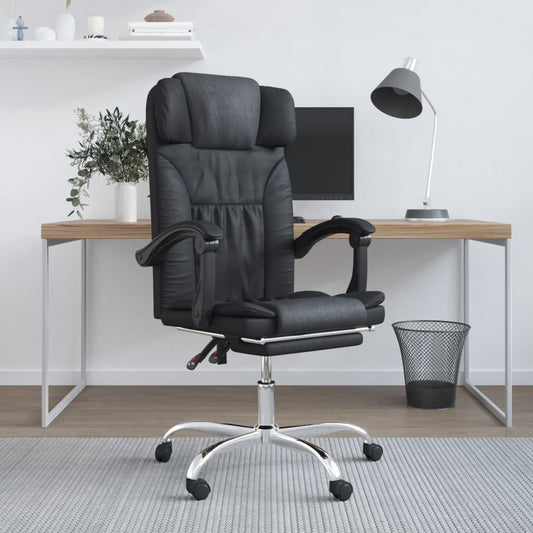 Bürostuhl mit Massagefunktion Schwarz Kunstleder - Premium Bürostühle  - Just €178.39! Shop now at homesales4u